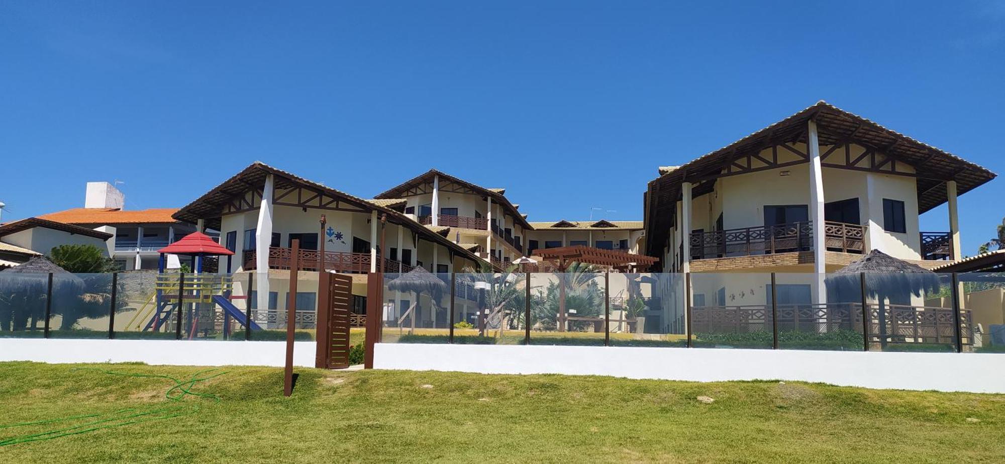 The Fountains 110 - Apartamento Em Lindo Condominio Pe Na Areia Da Praia Das Fontes Em Beberibe - Ce エクステリア 写真